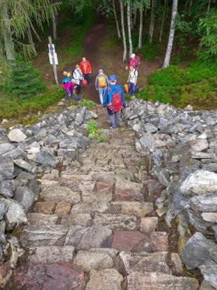 Dollbergschleife - Keltischer Ringwall Otzenhausen August 2021